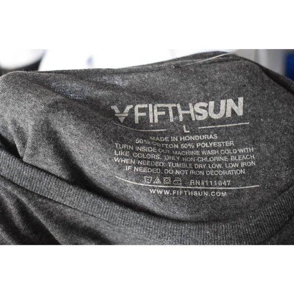 New With Tags!!! Fifth Sun Grey "Everyone" Tee L - Picture 3 of 5